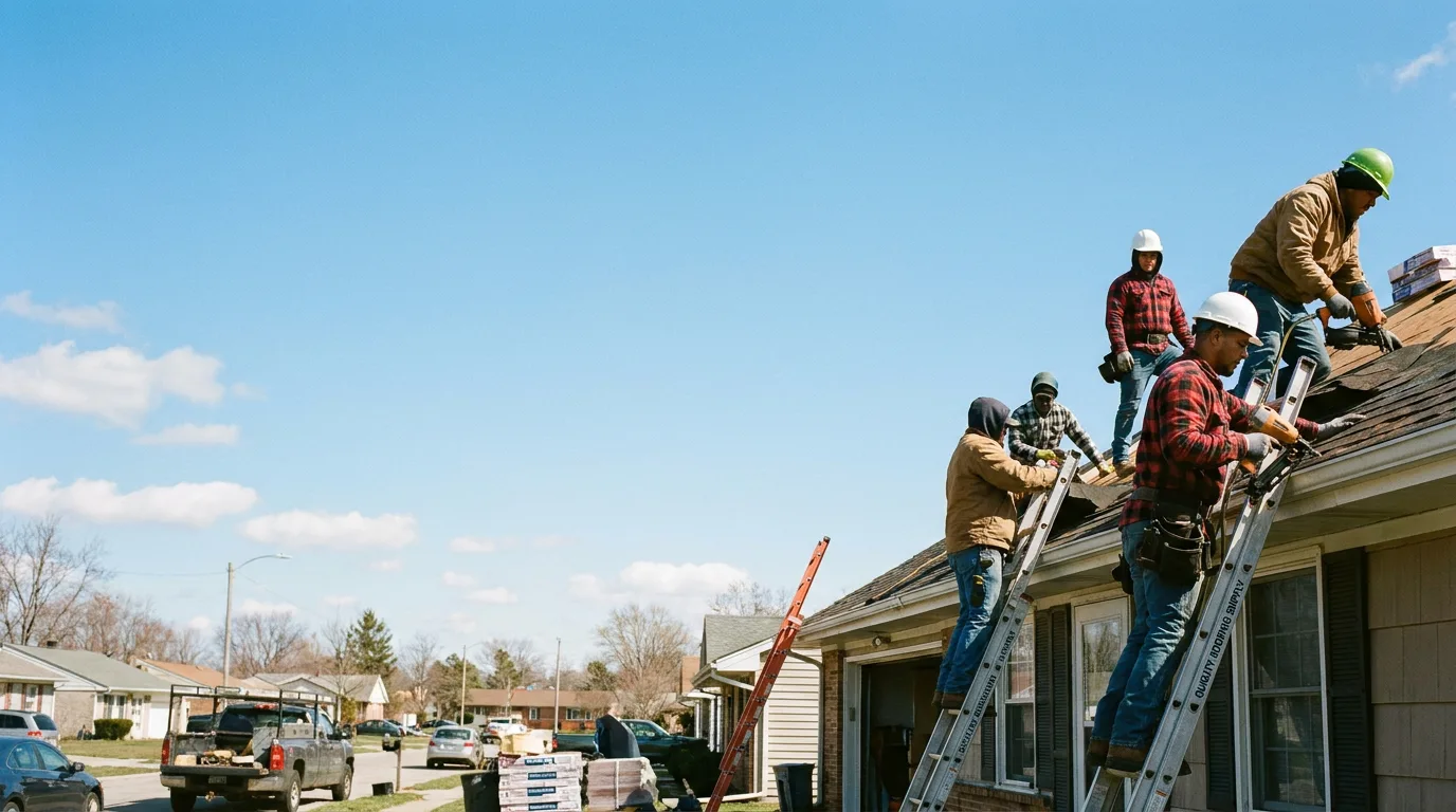 Roofing in De Soto, MO near me